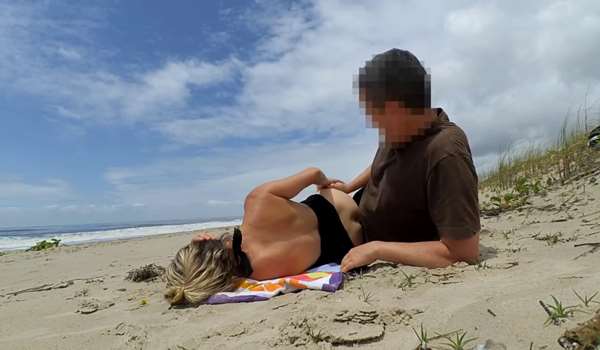 Risky sex on the beach